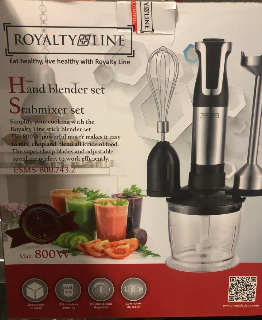 Mixer 3 in 1 RVS uitvoering - Nieuw., Elektronische apparatuur, Keukenmixers, 2 snelheden, Nieuw, Ophalen of Verzenden, Vaatwasserbestendig