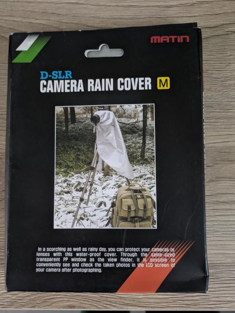 Camera rain cover D-SLR, Ophalen of Verzenden
