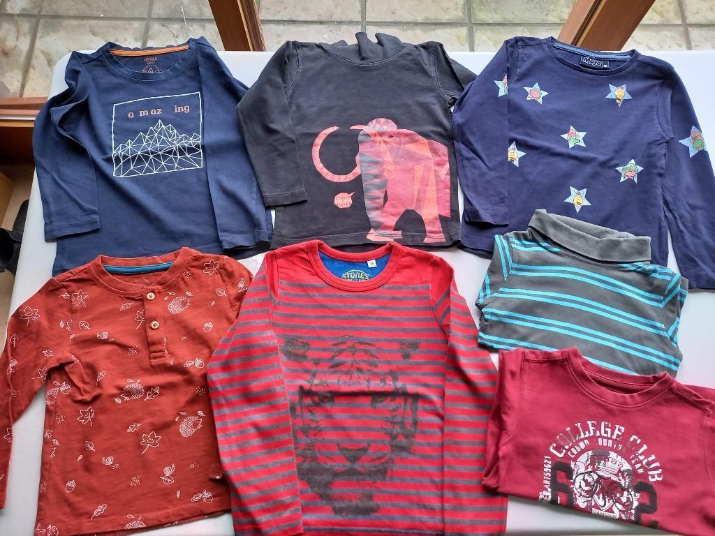 Mooi pakket longsleeves jongen maat 98, Kinderen en Baby's, Kinderkleding | Maat 98, JBC, Ophalen of Verzenden, Zo goed als nieuw