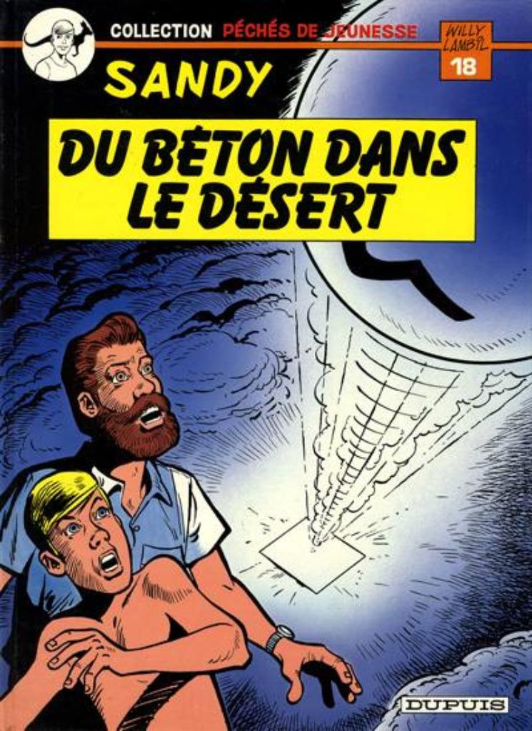 Sandy du béton dans le désert Lambil, Une BD, Enlèvement ou Envoi, Comme neuf