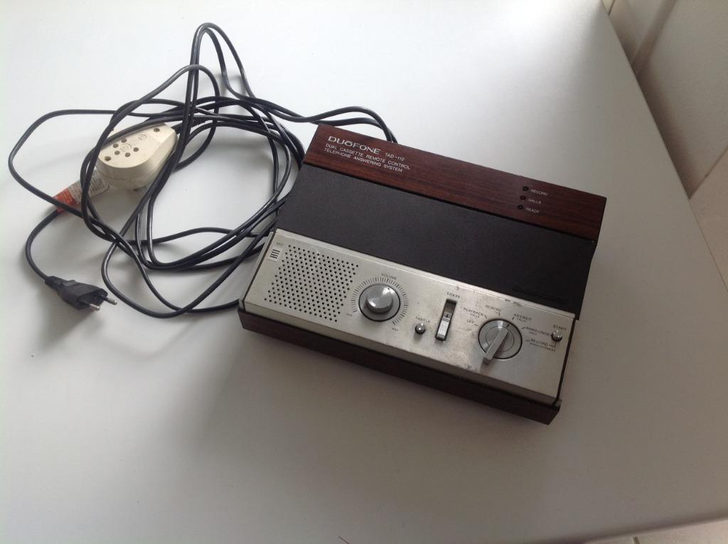 Radio Shack DUOFONE TAD-112 Dual Cassette, Ophalen, Gebruikt