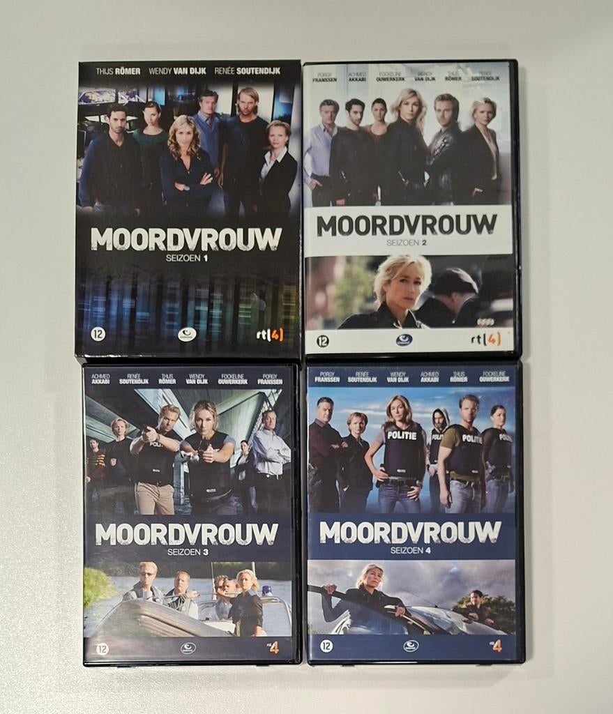 Moordvrouw seizoen 1-4, Cd's en Dvd's, Ophalen of Verzenden, Boxset