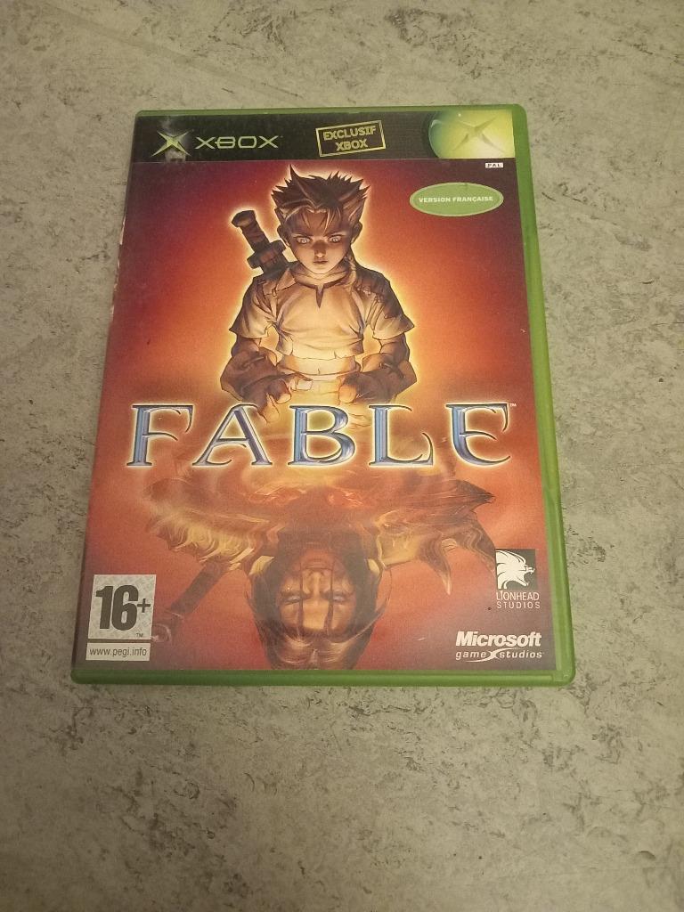 Jeu xbox "FABLE", 1 joueur, Enlèvement, Utilisé, Jeu de rôle (Role Playing Game)
