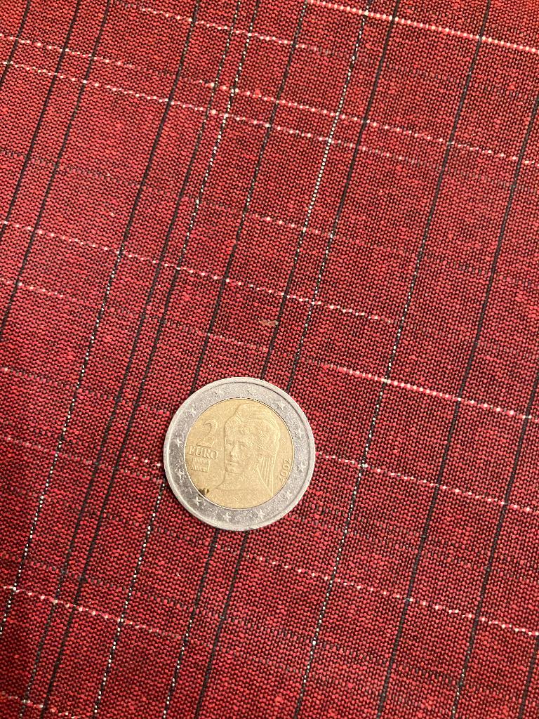 Zeldzame 2 euromunt uit Oostenrijk 2002, Enlèvement ou Envoi, Autriche, 2 euros, Monnaie en vrac