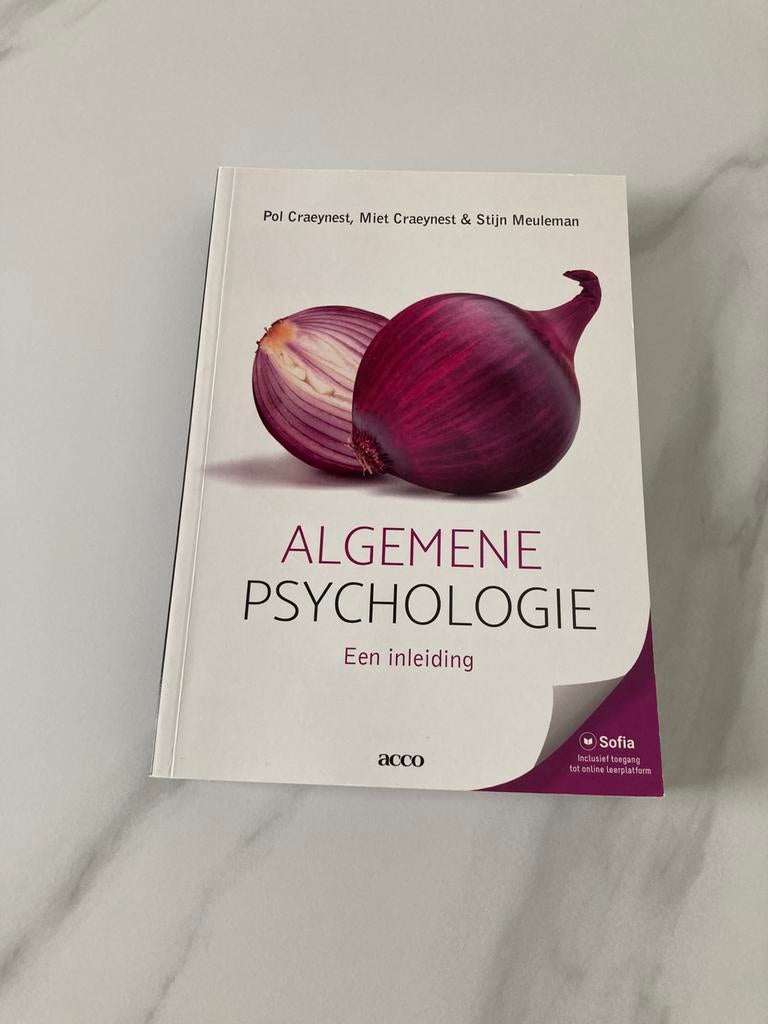 Stijn Meuleman - Algemene psychologie, Boeken, Ophalen, Stijn Meuleman; Miet Craeynest; Pol Craeynest