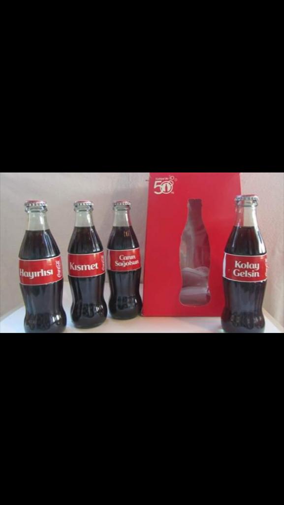 Coca Cola box 50jaar Turkije, Verzamelen, Ophalen of Verzenden, Nieuw