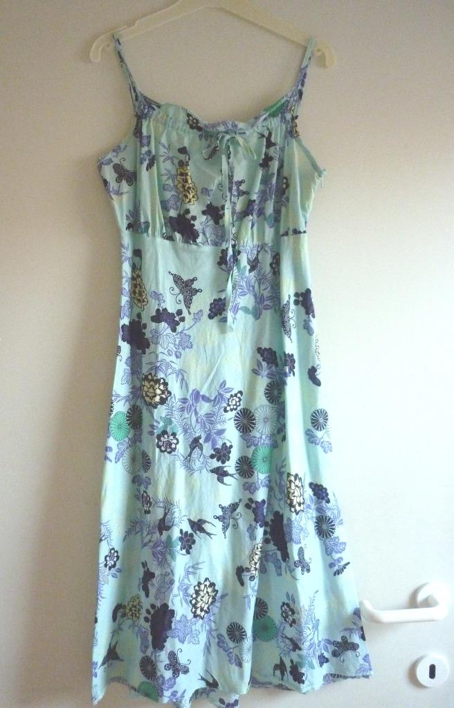 Petite robe légère T36/38, plage ou nuisette, Enlèvement ou Envoi, Taille 36 (S), Comme neuf, Bleu