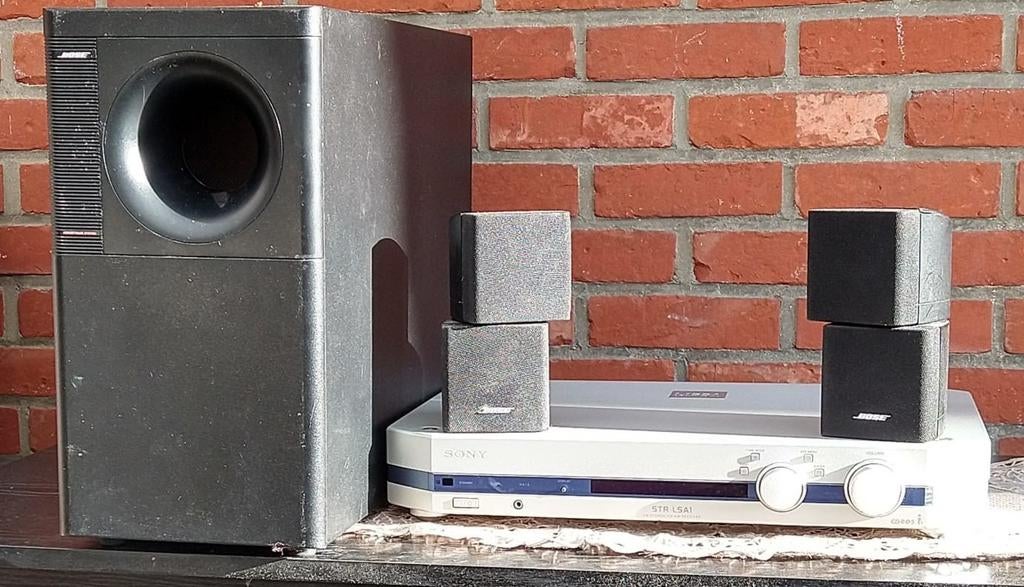 Bose boxen en radio ontvanger., Ophalen
