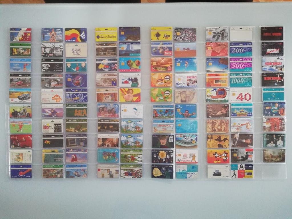 Belgacom telefoonkaarten., Verzamelen, Ophalen of Verzenden