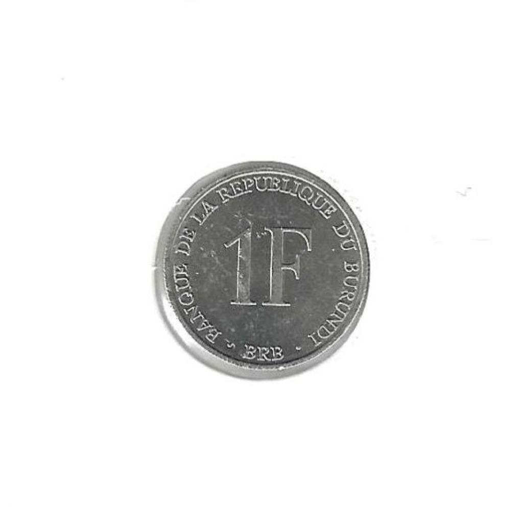 Burundi, 1 Franc 1976., Postzegels en Munten, Munten | Afrika, Ophalen of Verzenden, Burundi, Losse munt