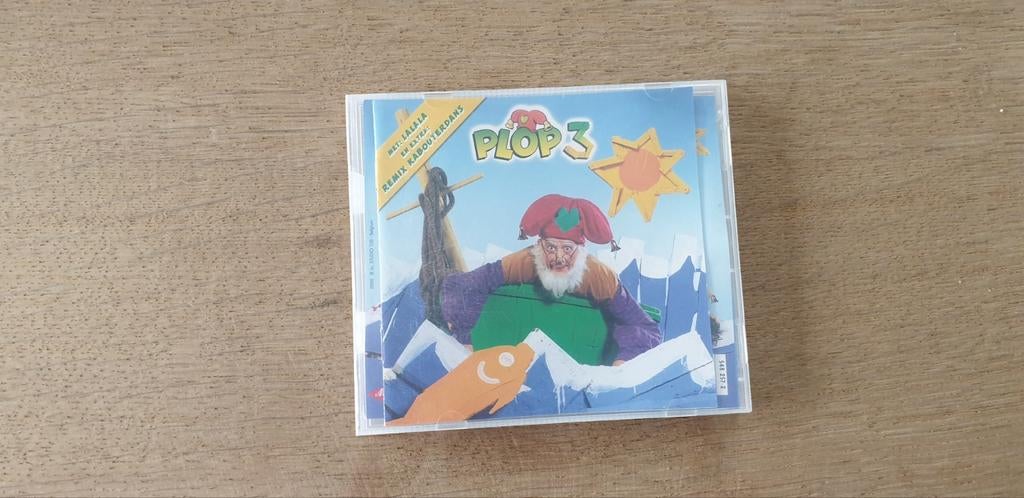 CD Plop 3 + gratis opblaasbaar zeteltje en cd plopsa, Ophalen of Verzenden, Zo goed als nieuw, Muziek, 3 tot 5 jaar