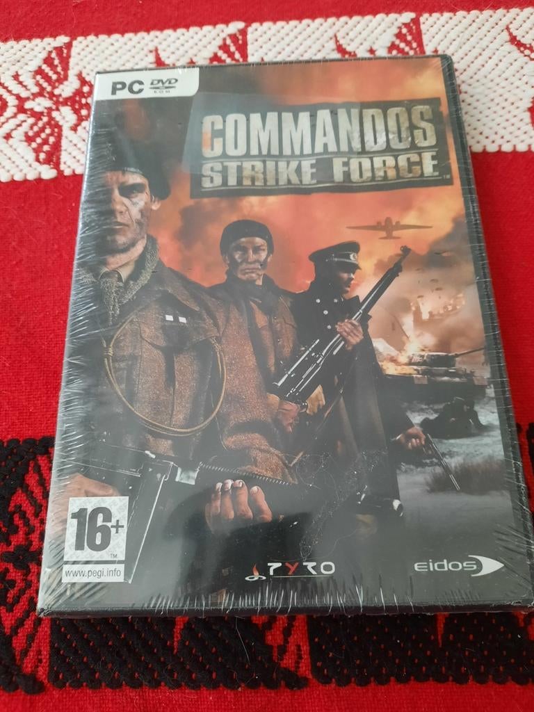PC DVD-Rom Commandos Strike Force, Games en Spelcomputers, Ophalen of Verzenden, Nieuw