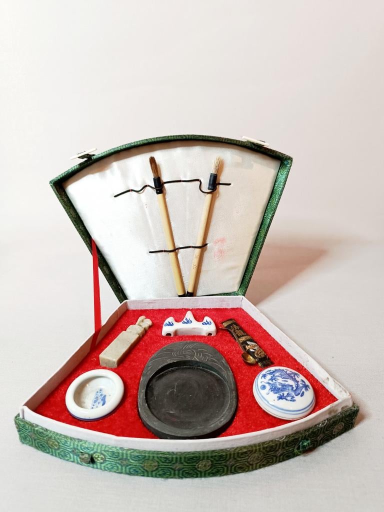 Kalligrafie set, Antiek en Kunst, Verzenden