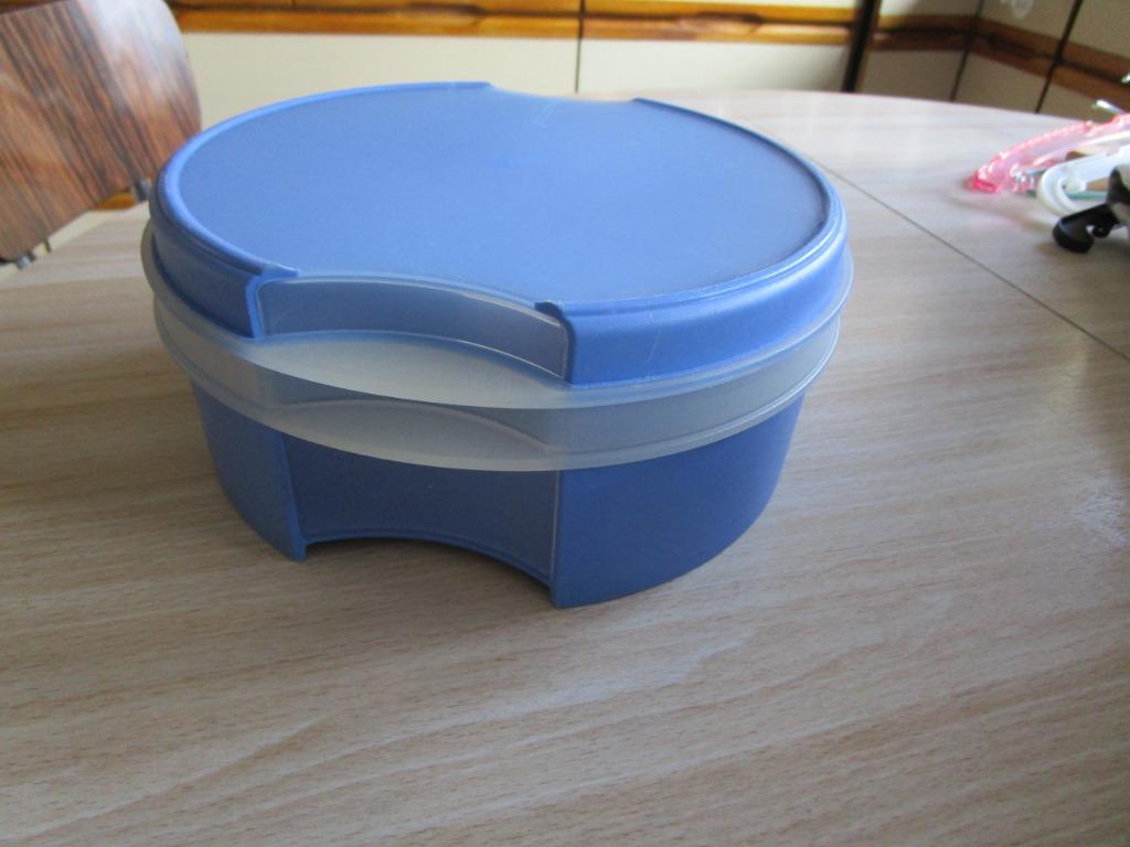 Boîte à biscuit Tupperware, Enlèvement ou Envoi, Comme neuf, Bleu, Récipient ou Bol