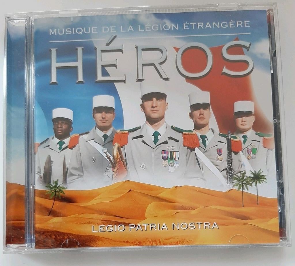 Cd - musique de la légion étrangère- heros, CD & DVD, CD | Instrumental, Enlèvement ou Envoi, Utilisé