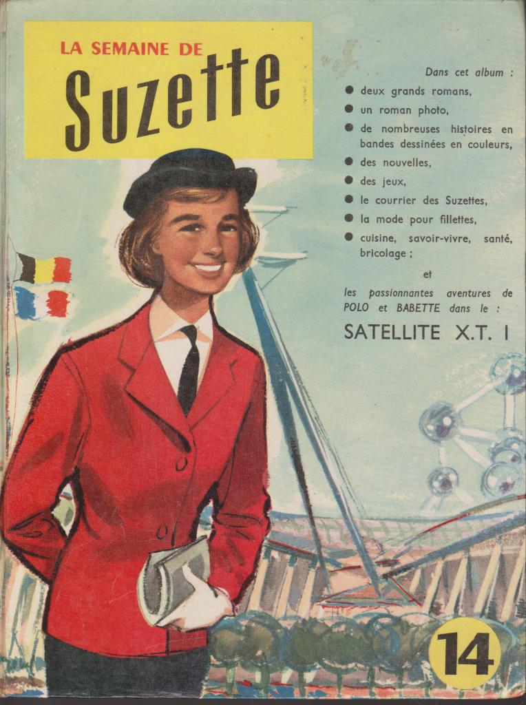 LA SEMAINE DE SUZETTE - Album 14 de 1958 - Comme NEUF, Enlèvement ou Envoi, Série complète ou Série, Comme neuf, Collectif