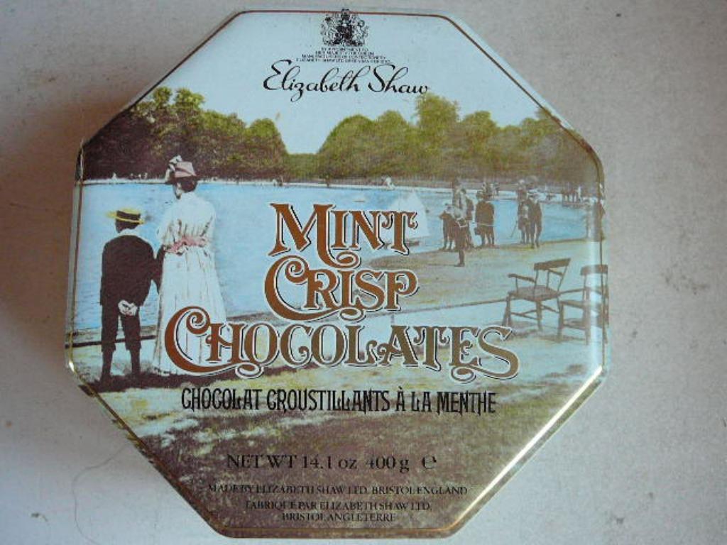 Elisabeth Shaw : Chocolats croustillants à la menthe, Collections, Enlèvement ou Envoi, Utilisé, Autre, Autres marques