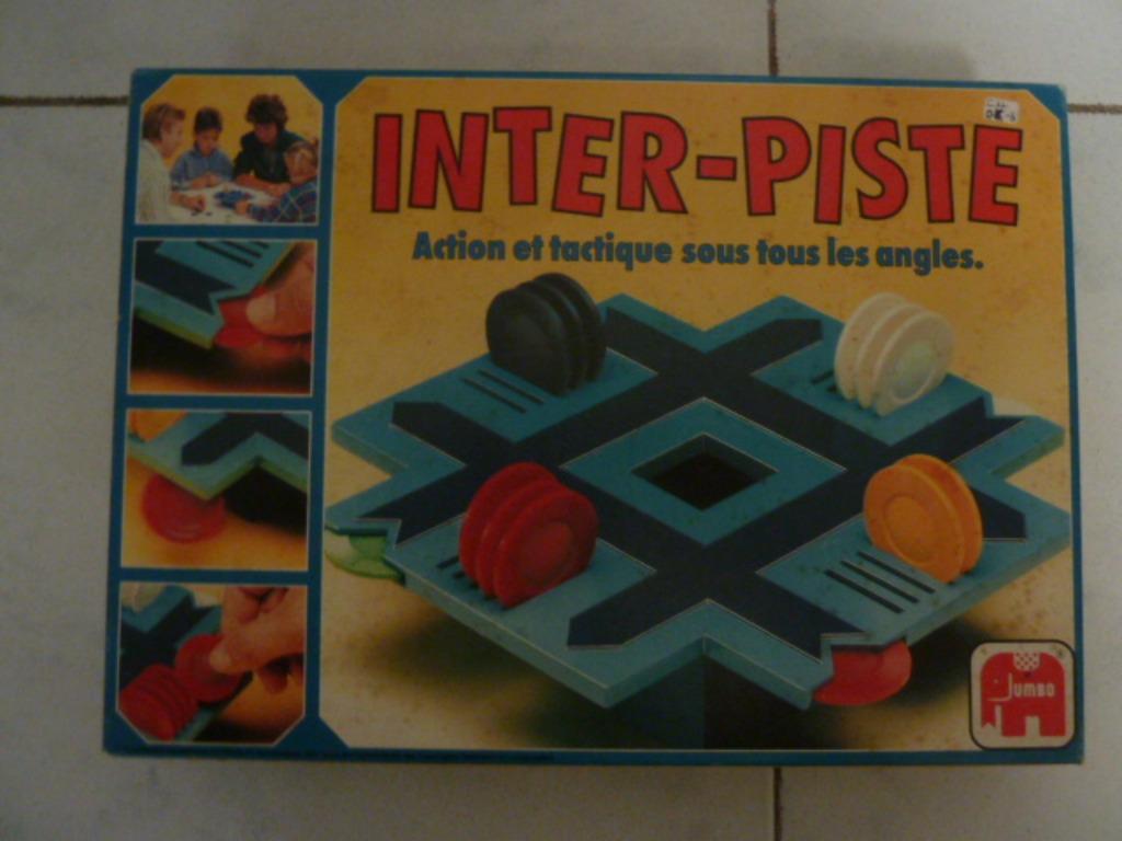 INTER-PISTE de JUMBO (1987) 7 ans et + 2 à 4 joueurs, Trois ou quatre joueurs, Enlèvement, Comme neuf, Jumbo