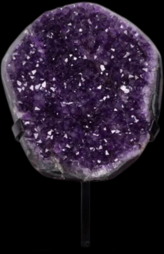 Amethyst Uruguay Geode Amethist Brok Edelsteen, Envoi