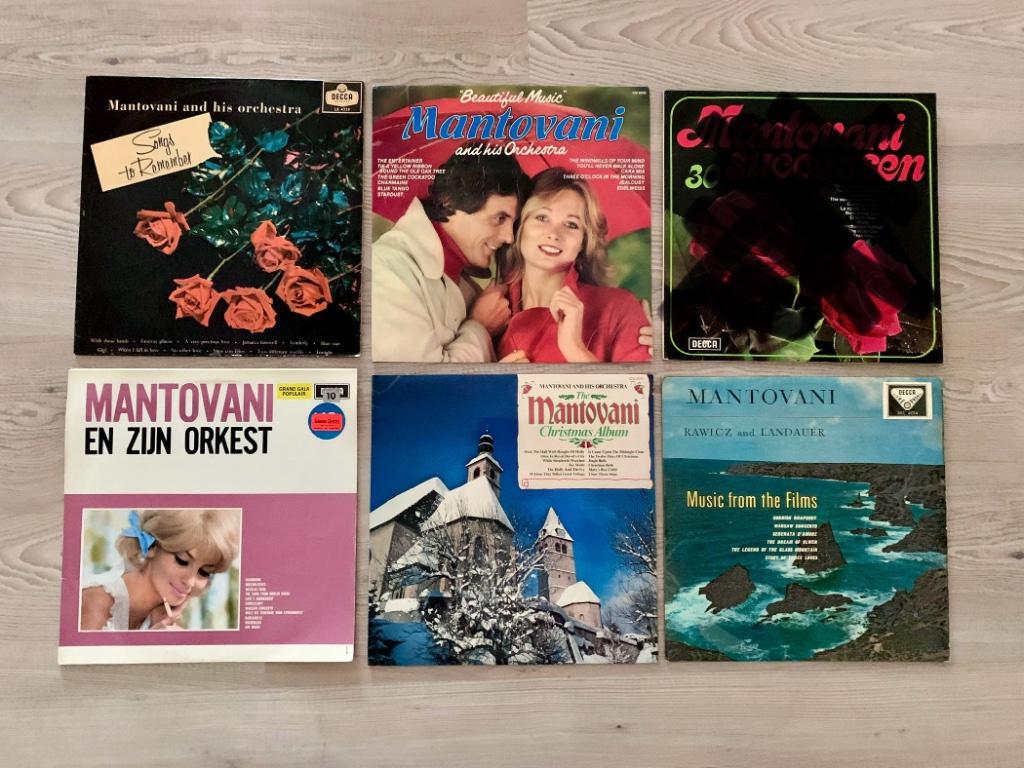 5 LP's Mantovani, Ophalen, Gebruikt