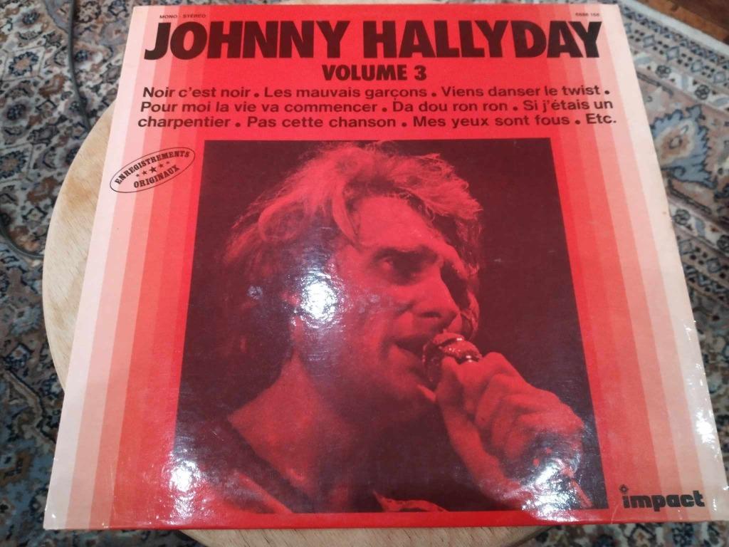 Johnny Hallyday - Volume 3, Enlèvement ou Envoi, Utilisé, 12 pouces