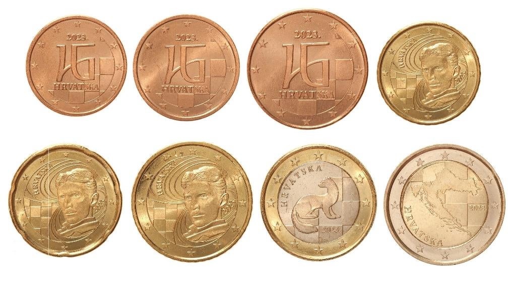 Kroatië 2023 - UNC set, Ophalen of Verzenden, Overige landen, Overige waardes, Setje