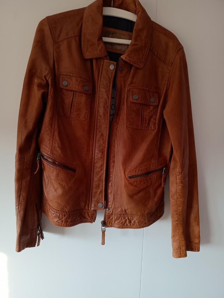 Lederen jasje als nieuw merk Oakwood, Enlèvement, Comme neuf, Taille 46/48 (XL) ou plus grande
