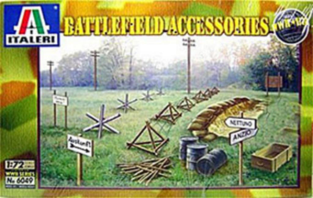 ITALERI 6049 WWII battlefield accessories échelle 1/72, Ophalen of Verzenden, Nieuw, 1:50 of kleiner, Diorama