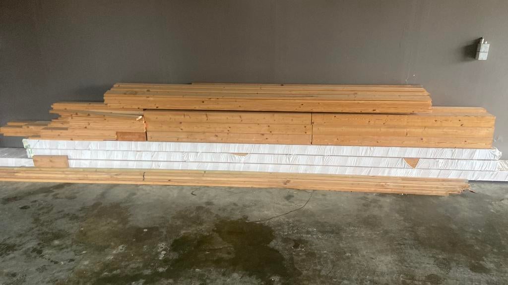 Nieuwe houten draagbalken, Doe-het-zelf en Bouw, Ophalen, Nieuw