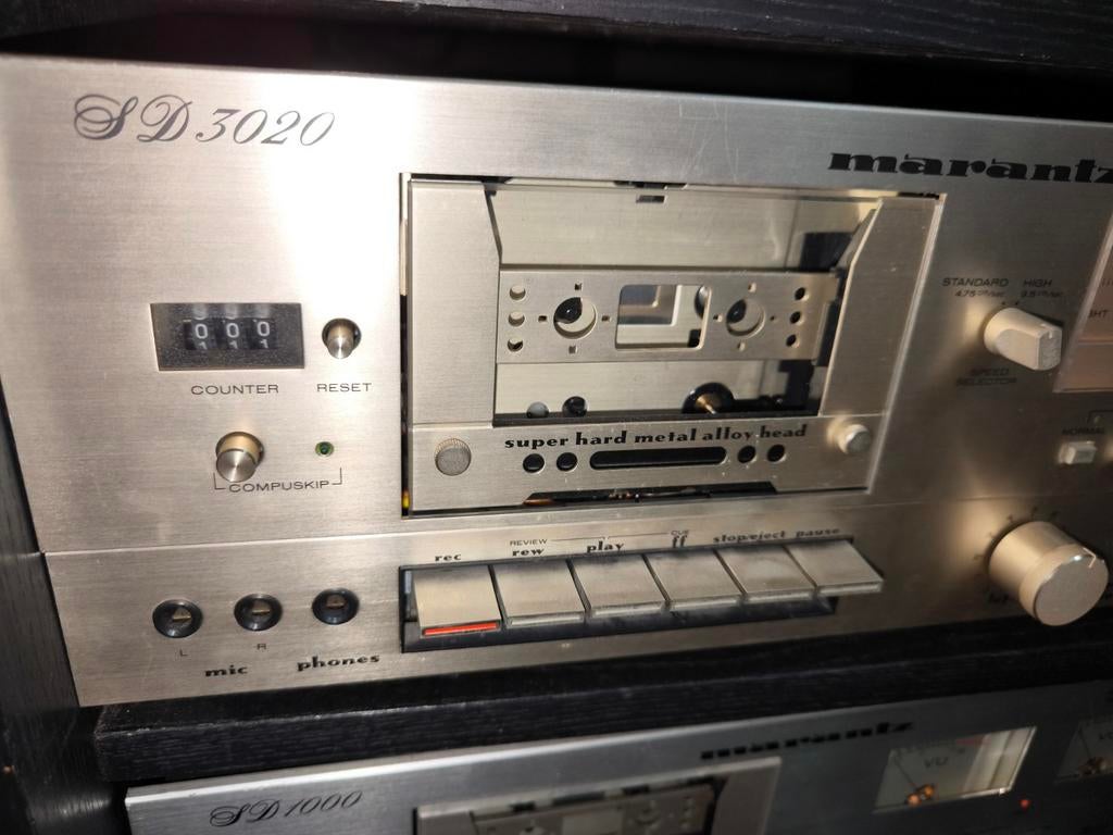 Deck K7 MARANTZ  champagne, Enlèvement ou Envoi, Marantz