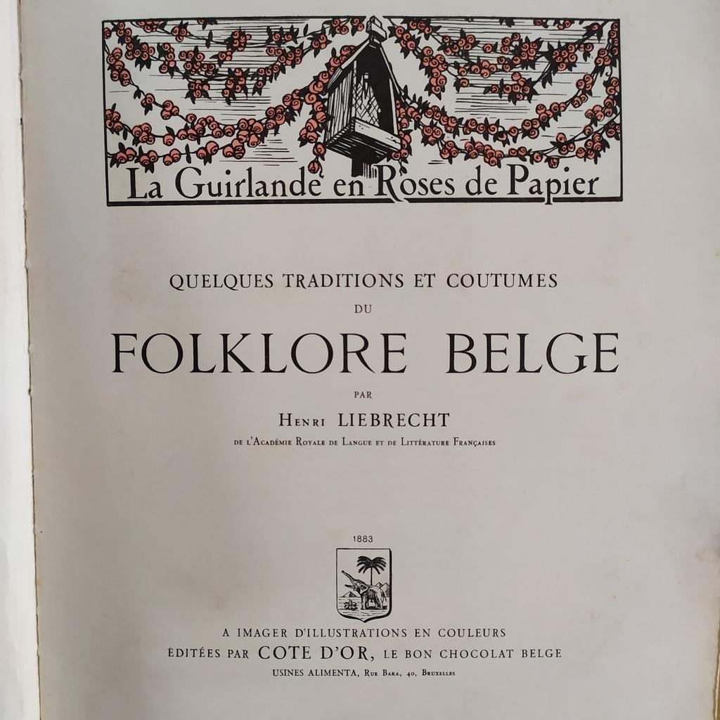 Folklore belge chromos Côte d'or complet bon état., Boeken, Ophalen of Verzenden, 20e eeuw of later, Gelezen