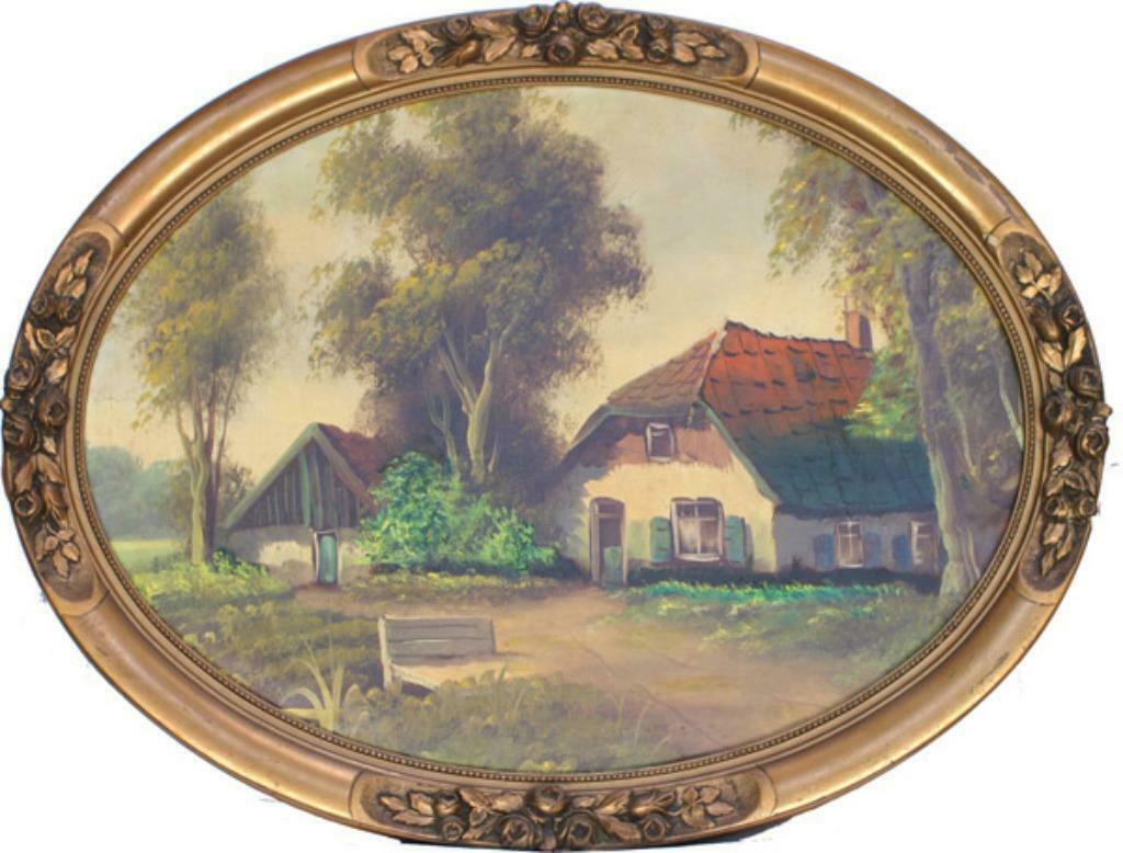 Boerderij en schuur, Ophalen of Verzenden