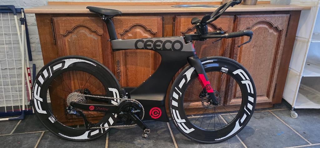 CEEPO SHADOW TRIATHLONFIETS, Fietsen en Brommers, Fietsen | Racefietsen, Carbon, Heren, Nieuw, Overige maten