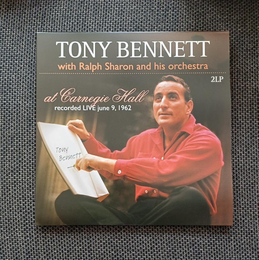 2xLP: Tony Bennett with Ralph Sharon: At Carnegie Hall (Viny, Ophalen of Verzenden, 12 inch, Nieuw in verpakking, Gatefold hoes