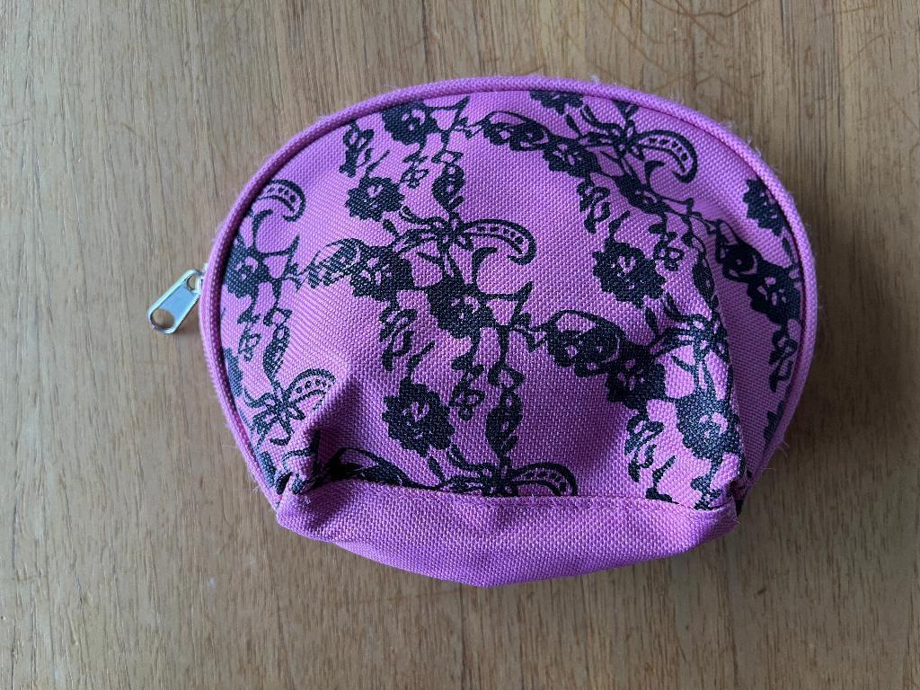 Klein toilettasje, Handtassen en Accessoires, Toilettassen, Ophalen of Verzenden, Zo goed als nieuw, Roze, Dame