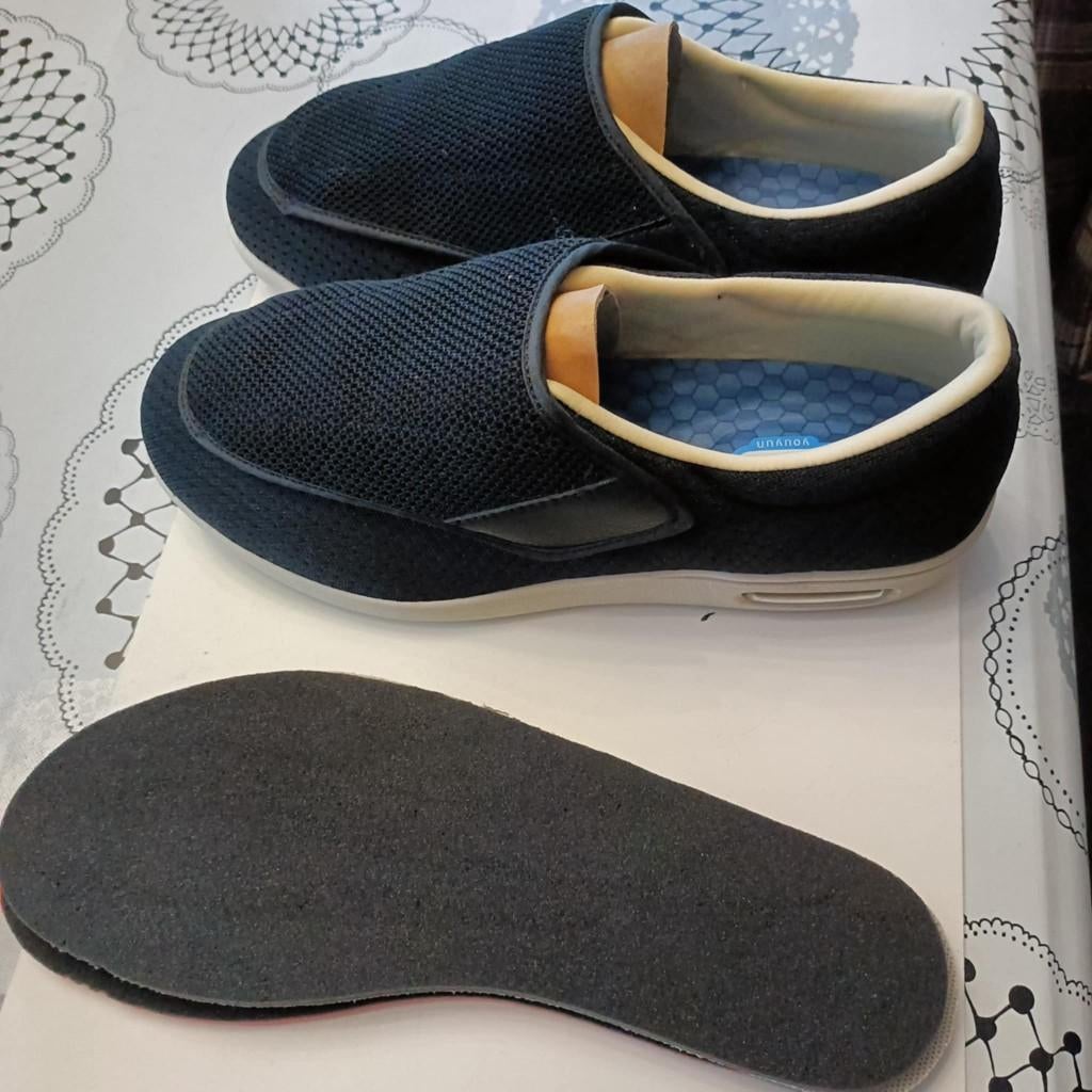 Schoenen voor moeilijke voeten  BV: mensen met Diabetes ., Ophalen, Youyum, Zwart, Overige typen