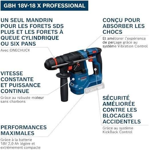 Bosch Professional 18 V | draadloze boorhamer | Nieuw, Boormachine, -, Verzenden, -