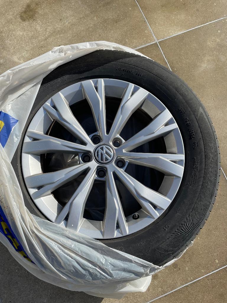 Originele vw tiguan velgen, Auto-onderdelen, Banden en Velgen, Ophalen, Velg(en), 17 inch, Personenwagen
