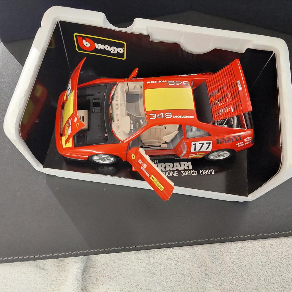 Burago 1/18è - Ferrari 348 Tb Evoluzione (1991), Enlèvement ou Envoi, Burago