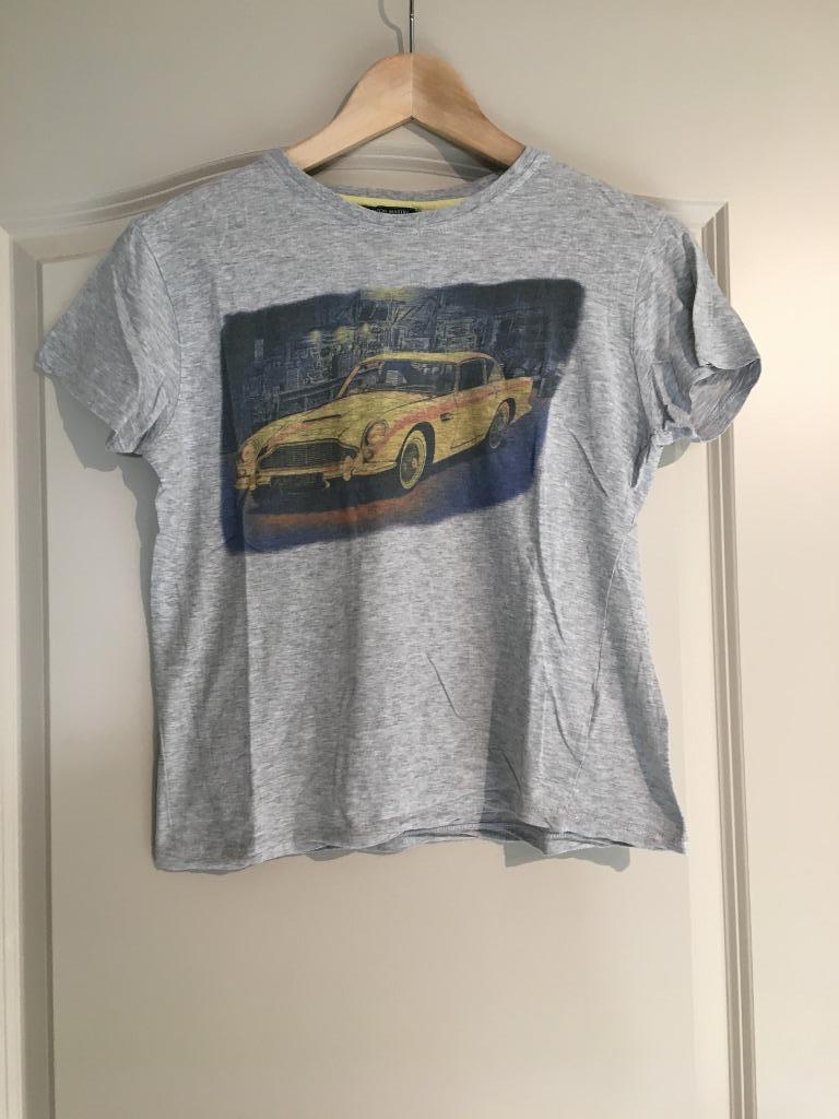 Grijze T-shirt Aston Martin 12 jaar, Ophalen of Verzenden, Zo goed als nieuw, Aston Martin, Shirt of Longsleeve