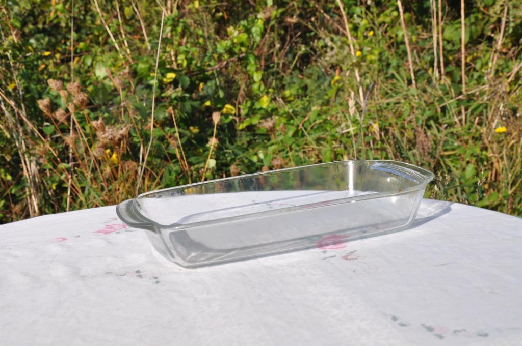 plat pour gratin ou cuisson au four, Maison & Meubles, Enlèvement ou Envoi, Utilisé, Verre, Récipient(s)