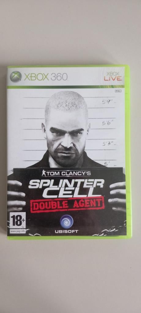 Jeu X-Box 360 Splinter Cell, Consoles de jeu & Jeux vidéo, Enlèvement ou Envoi