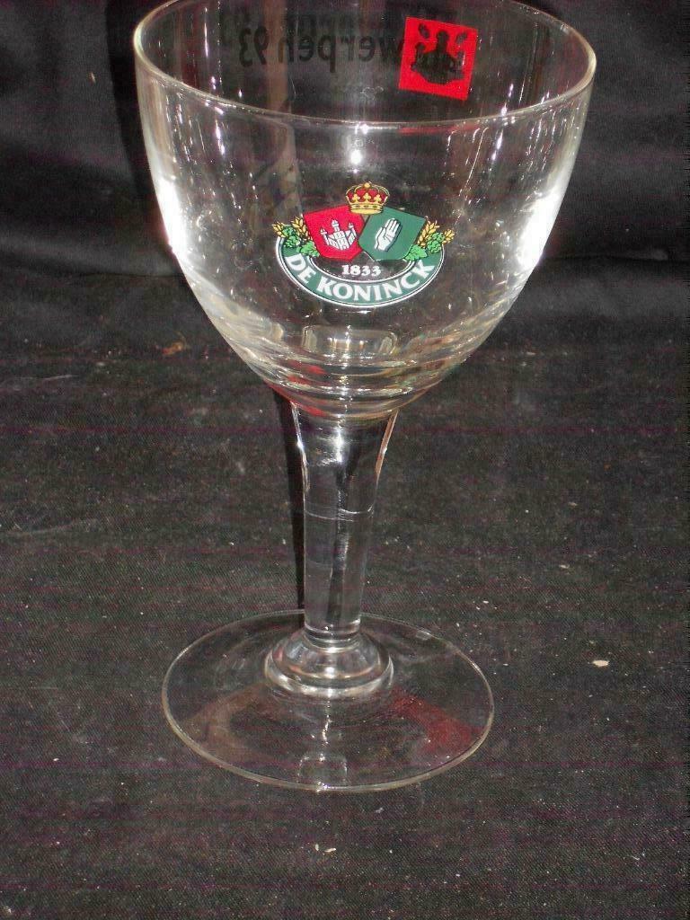 Bierglazen.De Koninck.Bolleke.Rubens.Antwerpen.Bierlaars, Ophalen of Verzenden, Zo goed als nieuw, Glas of Glazen, De Koninck