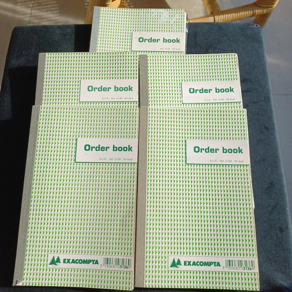 Order book Exacompta, Enlèvement ou Envoi, Utilisé, Livre, Affaires