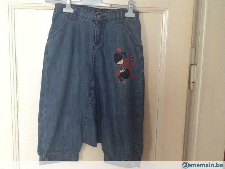 Pantacourt Pucca jeans, Enlèvement ou Envoi, Utilisé, Fille, Pantalon