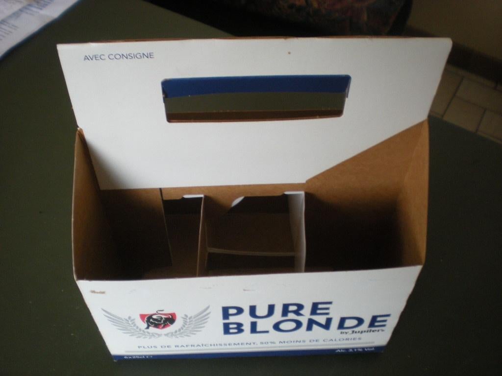 Jupiler  "Pure blonde"  Valisette neuve pour 6 bouteilles, Collections, Enlèvement ou Envoi, Neuf, Autres types, Jupiler