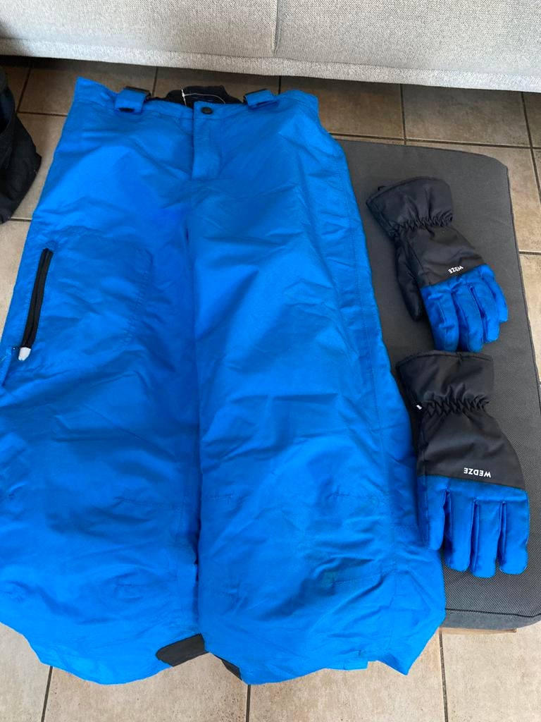 Combinaison de ski 146-152 cm 11/12 ans avec gants, Enlèvement ou Envoi, Utilisé, Ski