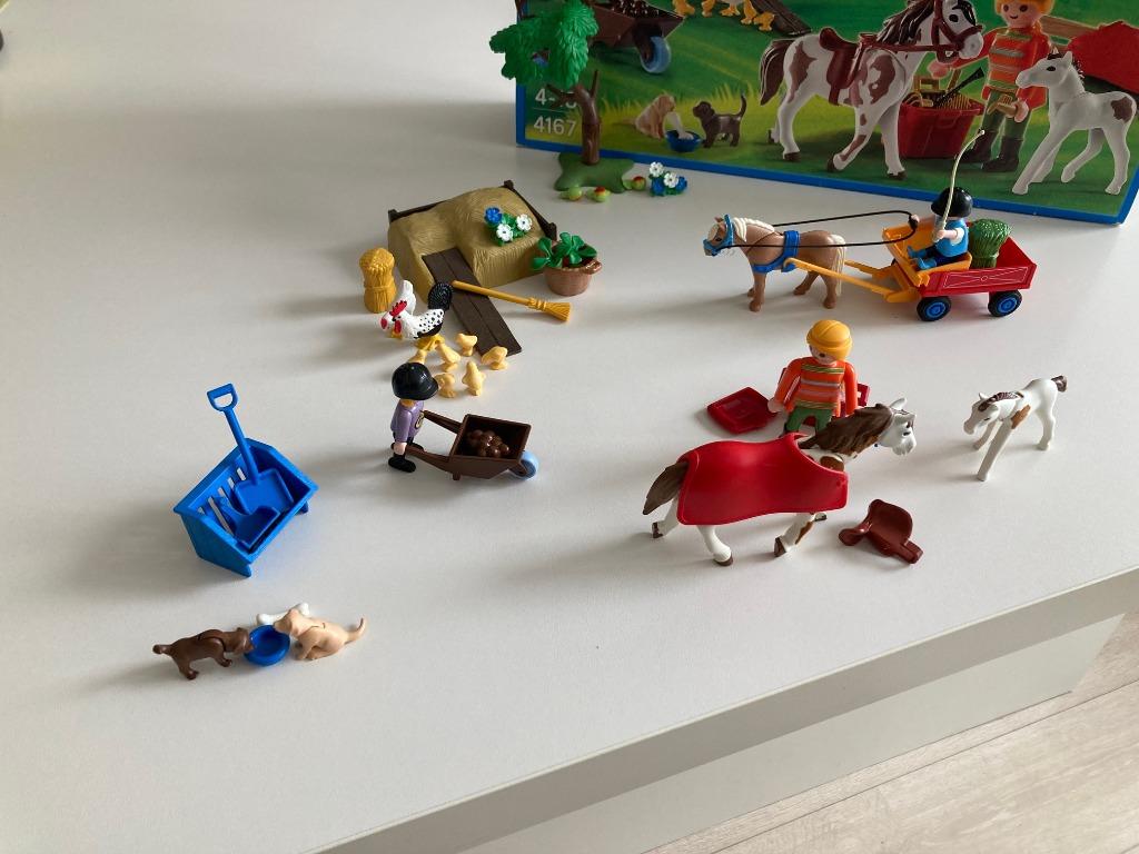 Playmobil - Cours de la ferme, Enlèvement ou Envoi, Comme neuf, Playmobil en vrac