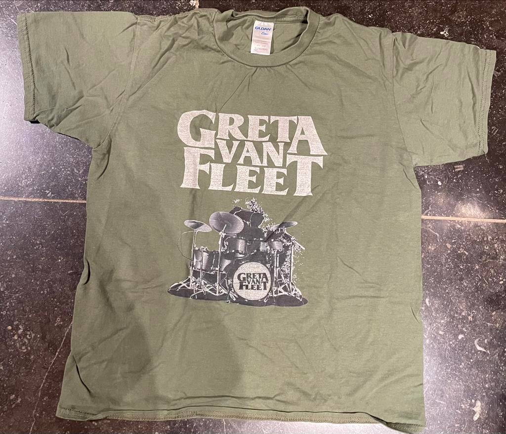 Greta Van Fleet - t-shirt - groupe de rock - taille S, Collections, Enlèvement, Comme neuf, Vêtements