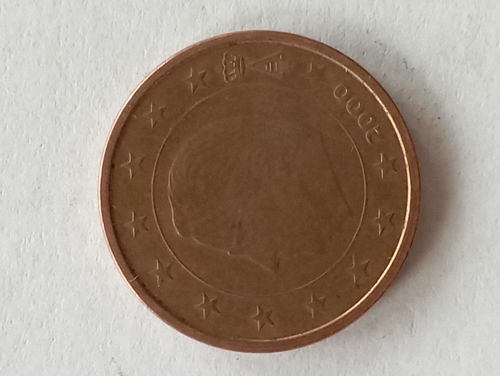 Zeldzame euromunt van 2 cent., Ophalen of Verzenden, België, 2 cent, Losse munt